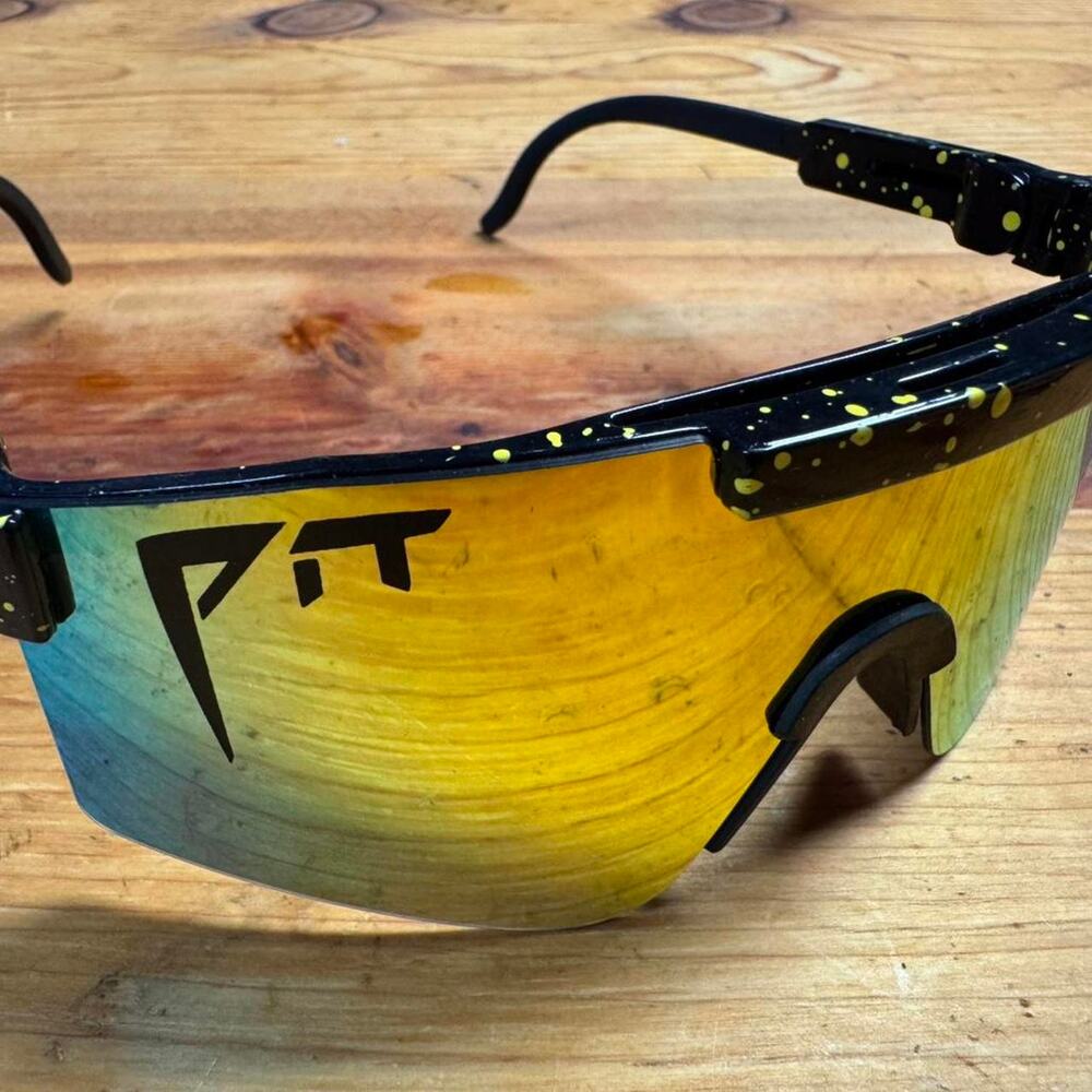 Pit Viper sunglasses with yellow lenses